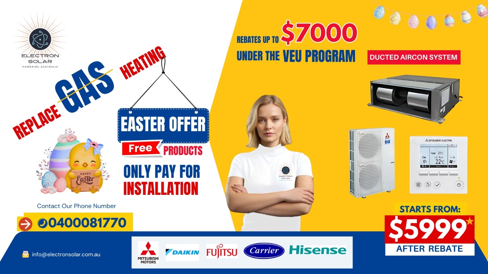 Split System Air Conditioner Installation Melbourne