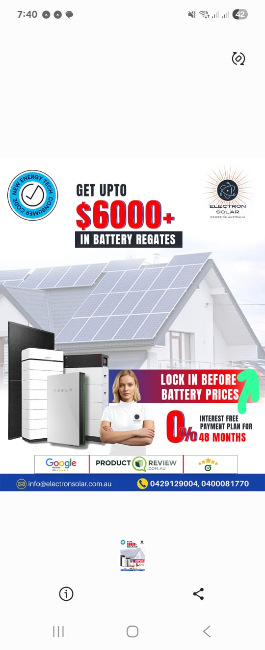 Get Over $6,000+ Solar Battery Rebates in Melbourne